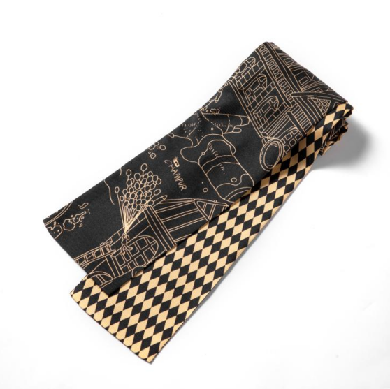 Elegant and luxury silk scarf for women, perfect gift idea – 100% pure silk.