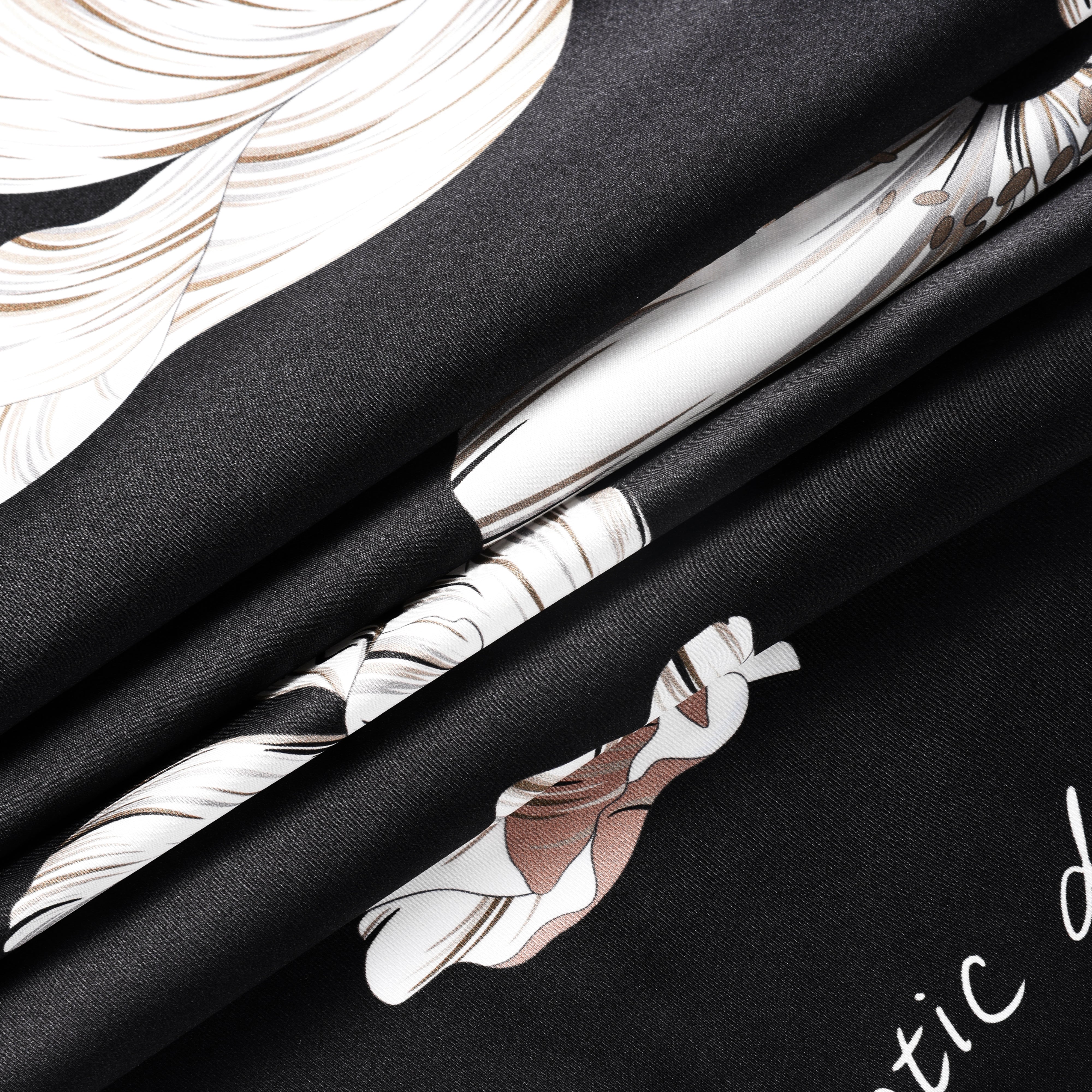 Elegant and luxury silk scarf for women, perfect gift idea – 100% pure silk. Premium fashion.